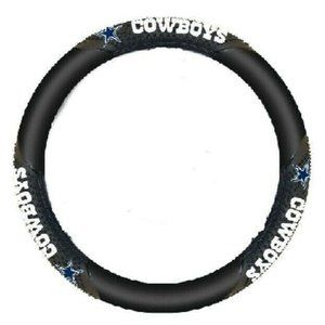 🏈🆕 DALLAS COWBOYS MASSAGE GRIP STEERING WHEEL COVER - NFL - UNISEX
